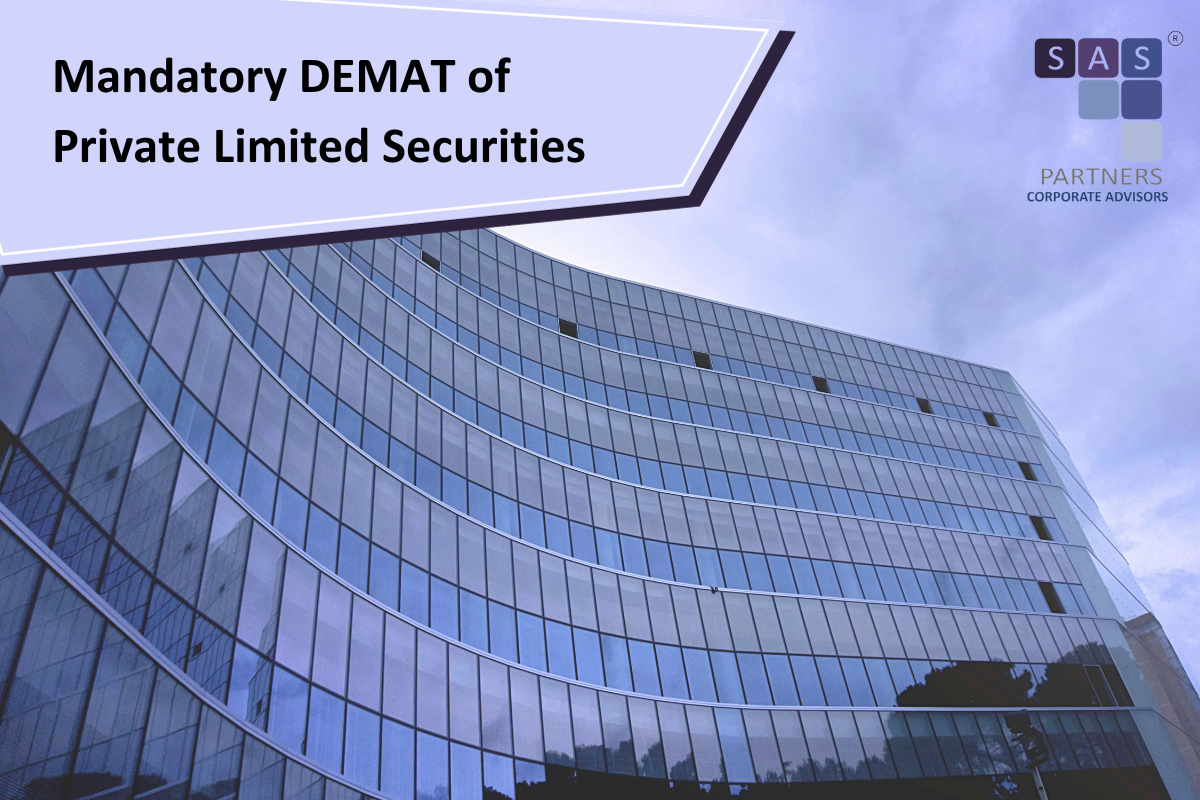 demat for private limited securities