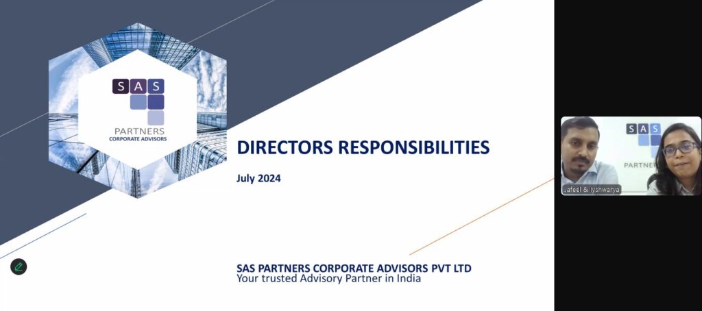 Director's Responsibilities