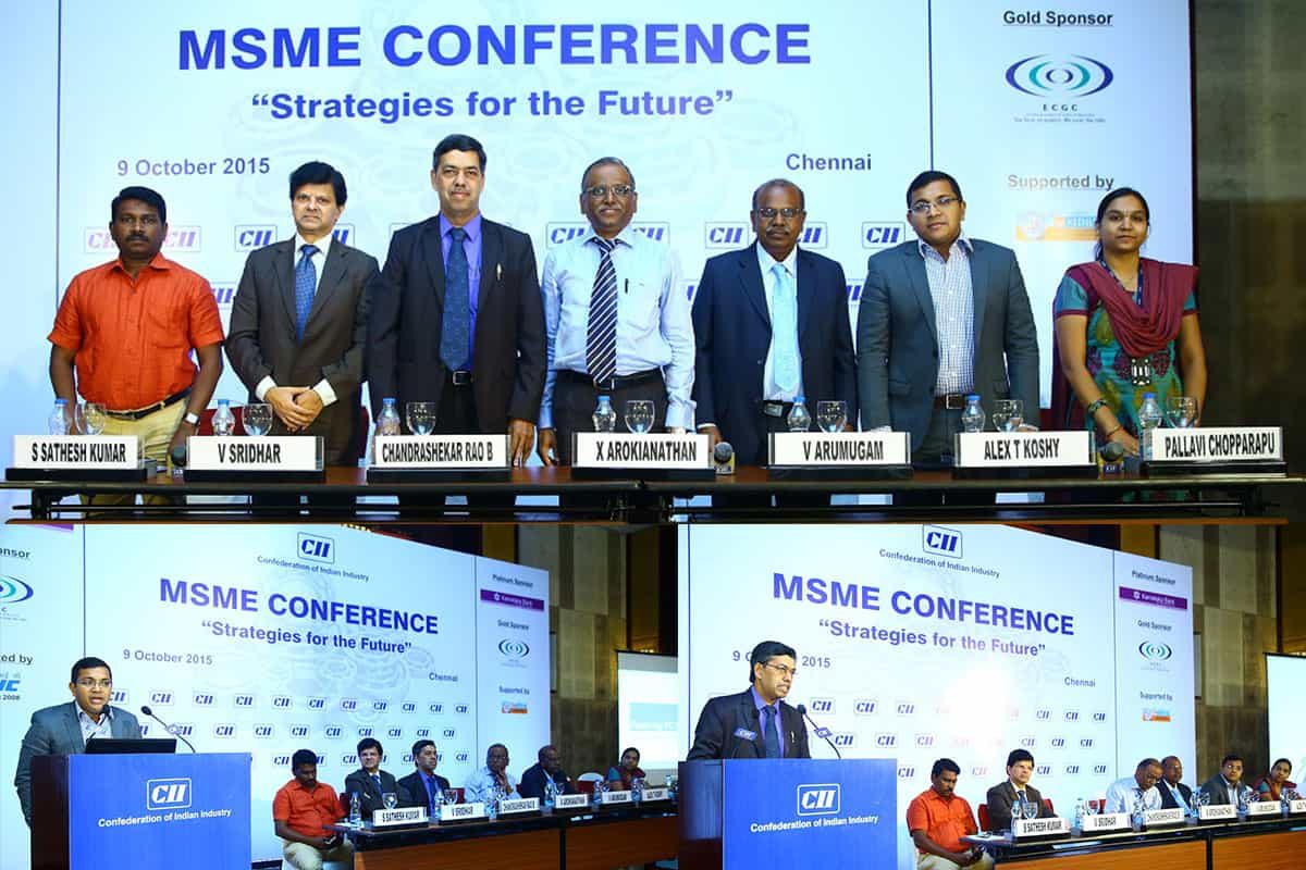 CII _ MSME Conference on 09.10.2015 M