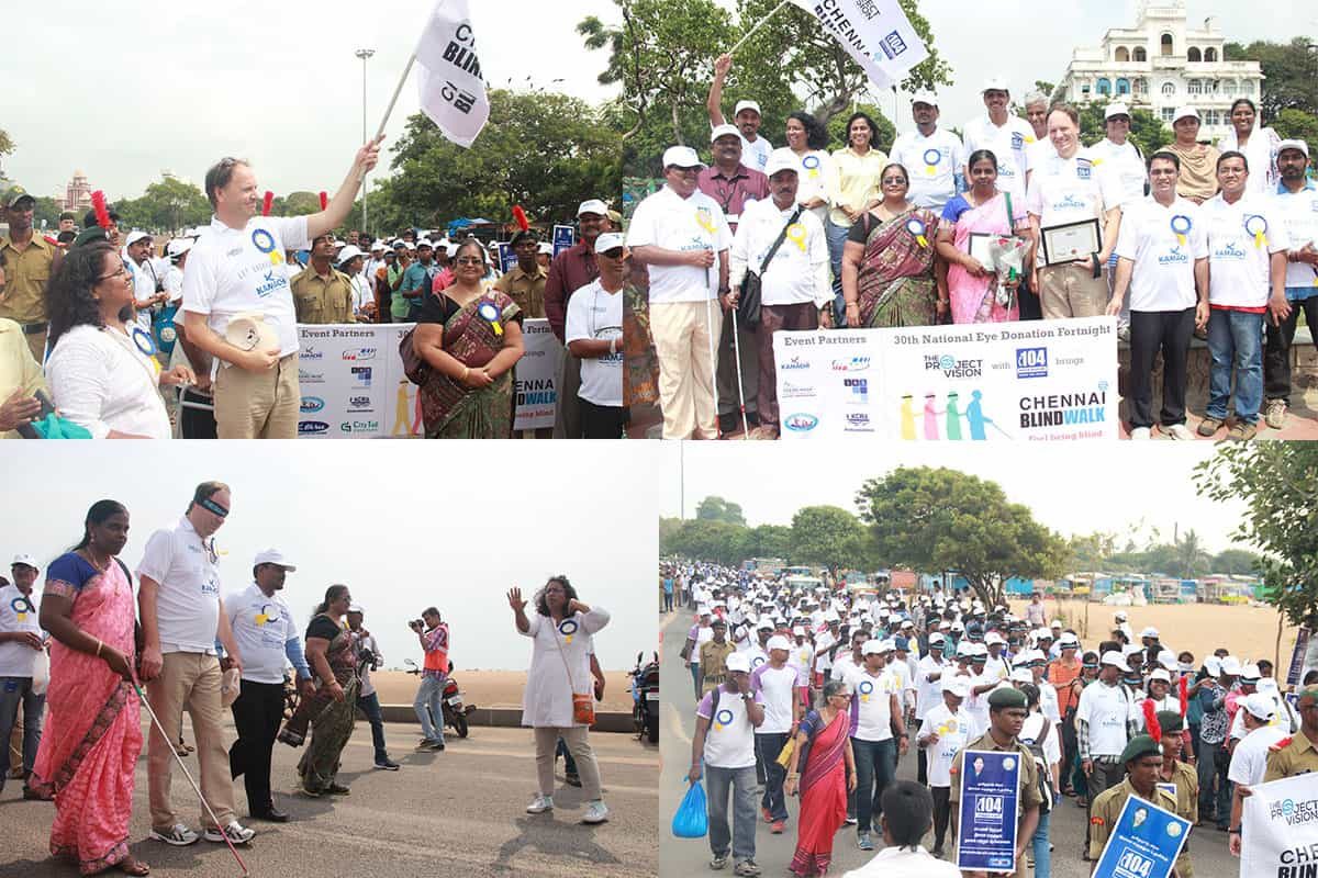 Chennai Blindwalk on 5th Sept 2015