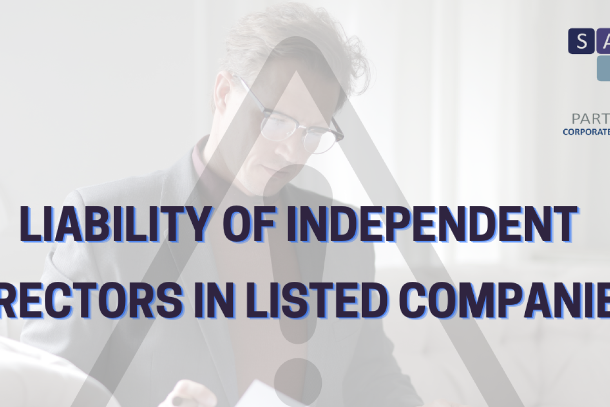 Liability of Independent Directors in Listed Companies